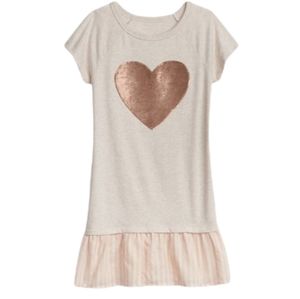 Gap Kids Flippy Sequin T-shirt Dress